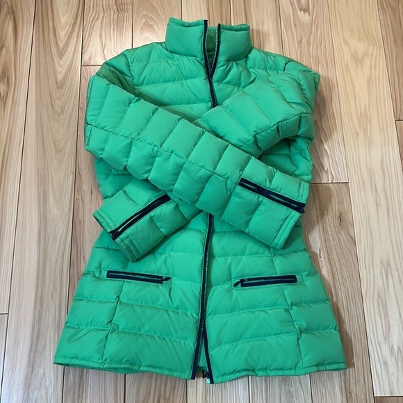 Boden Women's Green Puffer Jacket, Coat size 2 - Picture 7 of 7
